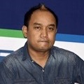 Azis Gagap di Konferensi Pers Program Baru Trans7