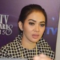Syahrini di Konferensi Pers SCTV Awards 2015