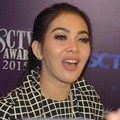 Syahrini di Konferensi Pers SCTV Awards 2015