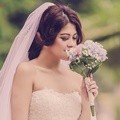Cantiknya Cindy Bernadette dengan Gaun Pengantin