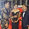 Lukman Sardi dan Istri Hadiri Festival Film Indonesia