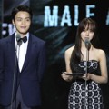 Yeo Jin Goo dan Kim So Hyun di MAMA 2015