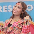 Ayu Dewi di Press Conference Idola Cilik 5