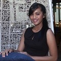 Andini di Launching Soundtrack Film 'Bulan Terbelah di langit Amerika'