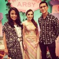 Tantri Kotak dan Arda Naff Hadi di Pesta Ulang Tahun ke-1 Arsy