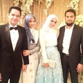 Dude Harlino, Alyssa Soebandono, Shireen Sungkar dan Teuku Wisnu di Pernikahan Nabila Syakieb