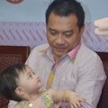 Anang Hermansyah Bersama Arsy di Pesta Ulang Tahun Arsy yang Pertama