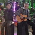 Rian D'Masiv dan Iwan Fals Saat Syuting Video Klip 'Satu-Satunya'