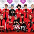 Seventeen di Red Carpet SBS Gayo Daejun 2015
