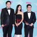 Kim Gura, Han Chae Ah dan Kim Sung Joo di Red Carpet MBC Entertainment Awards 2015