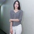 Melayu Nicole di Jumpa Pers Film 'Modus'