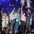 Gubernur dan Wakil Gubernur DKI Jakarta Lepaskan Tembakan Tahun Baru 2016