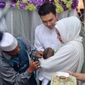 Aldi Taher dan Istri Gelar Akikah Anak