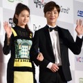 Kim Sae Ron dan Kim Min Jae di Red Carpet Seoul Music Awards 2016