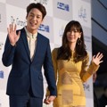 Kwak Si Yang dan Kim So Yeon di Red Carpet Seoul Music Awards 2016