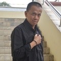 Didin di Pemakaman Budi Anduk
