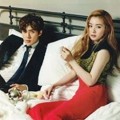 Sehun EXO dan Irene Red Velvet di Majalah CeCi Edisi Februari 2016