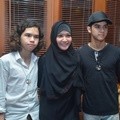 Dul Jaelani, Maia Estianty dan Al Ghazali Ditemui Usai Pengajian