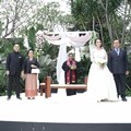 Pemberkatan dan Resepsi Bertemakan Pesta Kebun