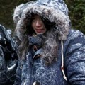 Badai Salju di Hong Kong Buat Pendaki Tertutup Es