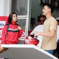 Chelsea Olivia dan Billy Davidson Saat Syuting 'Rahasia Cinta'