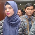 Indra Bekti dan Istri Ditemui di Gedung KPI