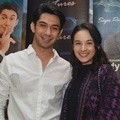 Reza Rahadian dan Chelsea Islan di Konferensi Pers Film 'Rudy Habibie'