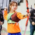 Solji EXID di Lomba Panahan 'Idol Star Athletics Championships 2016'