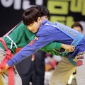 Jungkook Bangtan Boys di Pertangingan Gulat 'Idol Star Athletics Championships 2016'