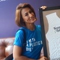Davina Veronica di Diskusi 'Kantong Plastik Tidak Gratis'