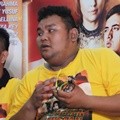 Fico Fachriza di Gala Premier Film 'Jagoan Instan'