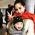 Rafathar Ceria di Gendongan Nagita Slavina