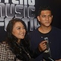 Tantri Kotak dan Arda Naff di Konferensi Pers Banteng Musik Festival 2016