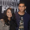 Tantri Kotak dan Arda Naff di Konferensi Pers Banteng Musik Festival 2016