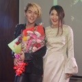 Indah Dewi Pertiwi Dukung Kiky Samudra di Peluncuran Single Perdananya