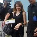 Marshanda Usai Mengisi Program 'Rumpi'