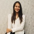 Melayu Nicole di Peluncuran Poster Film '#Modus'