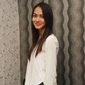 Melayu Nicole di Peluncuran Poster Film '#Modus'