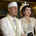 Ari Pujianto dan Ratu Felisha Usai Akad Nikah