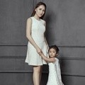 Ayu Ting Ting dan Bilqis Khumairah Razak Kompak Bernuansa Putih