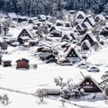 Desa Indah yang Diselimuti Salju di Shirakawa, Jepang
