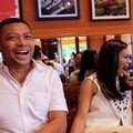 Raul Lemos dan Krisdayanti Saat di Panini Cafe