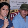 Ariel NOAH dan Iwan Fals di Peluncuran Album 'Satu'
