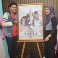 Indra Bekti dan Aldilla Jelita di Launching Trailer & Poster 'Jilbab Traveler: Love Sparks in Korea'