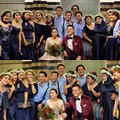 Putri Titian dan Junior Liem Bersama Pendamping Pengantin