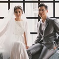 Romantisnya Putri Titian dan Junior Liem Saat Pemotretan