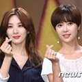 Lee Chung Ah dan Hwang Jung Eum di Jumpa Pers Drama 'Lucky Romance'