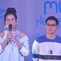 Raisa dan Afgan di Peluncuran Aplikasi Yonder Music