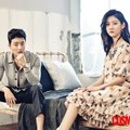 Yoon Shi Yoon dan Kim Sae Ron di Majalah Cosmopolitan Edisi April 2016