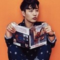 Jin Goo di Majalah High Cut Vol.173